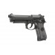 KJ Works Модель пистолета Beretta M9A1, металл, GBB, Грин газ